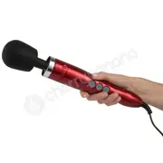 Doxy Die Cast Red Vibrating Massager Wand