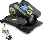 FUNMILY Under Desk Elliptical, Under Desk Bike Pedal Exerciser, Seated Elliptical, Work from Home Fitness, Mini Elliptical Machines,Portable Foot &Leg Pedal Exerciser-Stand or Sit