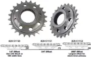 HD .9in Offset 6sd Chain Conversion Sprocket 24T Softail Deluxe 07-17