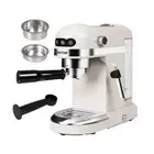 Coffee Maker Machine Espresso Cafe Barista Milk Frother Milky White