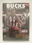 Bucks Nathan Buckley AFL Champions Dvd Region Free PAL Brand New