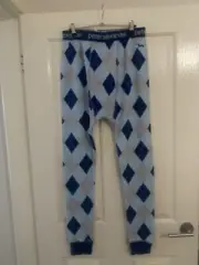 Peter Alexander Mens Pyjama Pants Blue Large