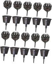 Parliky Orchard Fertiliser Basket 20 Pcs Bonsai Fertilizer Boxes Gardening Fertilization Containers for Outdoor Use