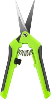 Ergonomic Spring-Action Scissors,Spring-Loaded Craft Shears with Stainless Steel