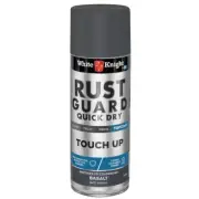 White Knight Rust Guard 300g Basalt Matt Quick Dry Touch Up Spray Paint