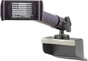Bulletpoint Dash Mount Cell Phone Holder Compatible with 2011-2018 Jeep Wrangler JK JKU 20mm Ball Mount (Single Ball Metal Base with Phone Holder)