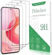 Pokolan 3 Pack Screen Protector for Samsung Galaxy A36 5G Tempered Glass, 9H Hardness, Case Friendly, Anti Scratch, Bubble Free, Easy to Install