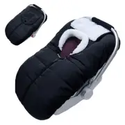 Winter Baby Car Seat Cover, Carseat Cover for Baby Seat or Stroller, Windproo...