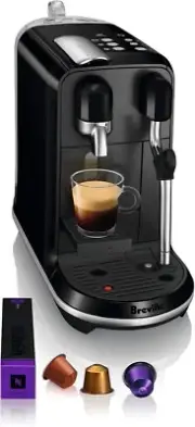 BREVILLE NESPRESSO CREATISTA UNO COFFEE MACHINE BLACK BNE500BKS 1 Yr Wty