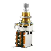 250K DPDT Push-Push Audio Taper Potentiometer Mini Pot