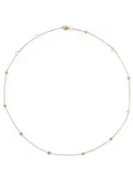 Roxanne First Diamond Dot Crystal-embellished Necklace - Gold ONE SIZE