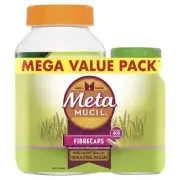 Metamucil Capsules Value Bundle 300 Capsules + 100 Capsules