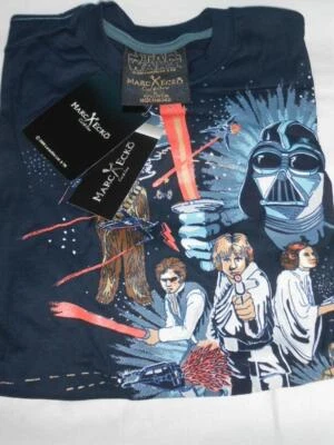 Vintage New Star Wars Marc Ecko T Shirt A New Hope Jedi Darth Vader Size M S161