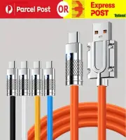 Liquid Silicone USB Type C Data Charger Cable For Samsung Xiaomi Huawei Oppo