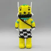 NATIVE AMERICAN BEADWORK-CRICKET KACHINA by FERRELL ZEENA-HOPI