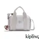 Kipling 知性光澤銀灰側背包-IONA