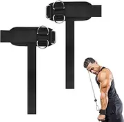 Gym Straps,Weight Lifting Straps - Hand Grip Wrap Support Non-Slip Fitness Accessories for Deadlifting & Bodybuilding