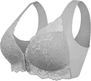 [DENGWANG] Jolly Snow Bra, LushComfie - Front Closure 5D Beauty Back Comfy Bra, Jolly Snow Bras for Older Women