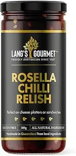 Langs Gourmet - Rosella Chilli Relish 300g