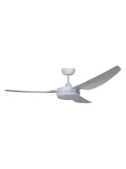 Bayside Archer 132cm DC Fan with Light Kit in White