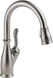 Delta 9178-DST Leland Pull-Down Kitchen Faucet - SpotShield Stainless