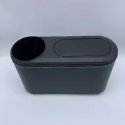 Car Trash Can Front Rear Seats 9x3x5 Auto Trash Bin Cup Holder Plastic Hanging
