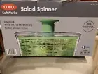 OXO Salad Spinner, Unique One - Handed Design! For Fast, Efficient Drying