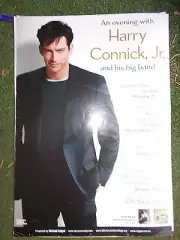 HARRY CONNICK JR MARCH AUSTRALIAN TOUR 20?? POSTER MINT