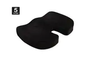 Vivva Memory Foam Coccyx Cushion Posture Back Hip Support Lumbar Pain Relief Pillow - 5 Colors