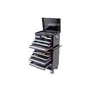 SP Tools 629Pcs Custom Series Toolkit - Metric/SAE 14 Drawer Black Flex Handle