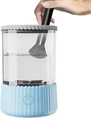 Makeup Brush Cleaner Machine, Cosmetic Brush Cleaner, 2 In 1 Brush Cleaner And Dryer, Automatic Brush Cleaner, Makeup Brush Washing Machine, Brush Cleaning And Drying Tool, Makeup Brush Cleaning Kit,