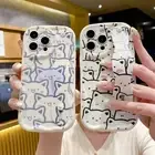 For iPhone Samsung Huawei Case Cute Cream Cat Wrist Strap Holder Cover Stand Hot