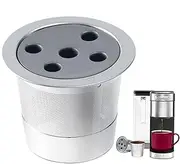 Reusable Espresso Pods - Reusable 5-Hole Coffee Pods | Metal Espresso Pods, Coffee Accessories for Home, Living Rooms, Cafes, Hotels