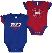 Outerstuff NFL Newborn Infants Too Much Love 2 Piece Creeper Bodysuit Romper Set