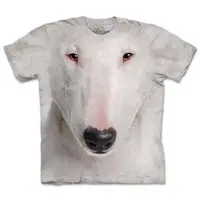 在飛比找森森購物網優惠-摩達客 自然純棉系列 牛頭梗犬臉 T恤(家有賤狗)