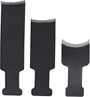 BESPORTBLE Professional Balayage Board with Teeth & Foil Board Set for Hairdressing - 3 Piece Kit for Creative & Highlights with Hairdressing and Tinting Comb