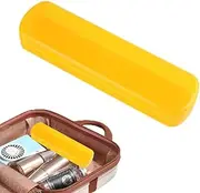 Toothbrush Case for Traveling - Portable Toothpaste Brush Container,Leakproof Hygienic Toothbrush Holder for Travel Camping RV Road Trip Sink Vanity