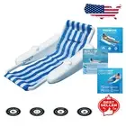 Original Sunchaser Sling Style Floating Pool Lounge Chair with Cup Holders
