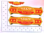 Water slide decal set for Wyandotte Van Lines truck SHIPPING W/TRACKING