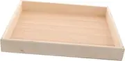 CORHAD Mini Sandbox Tray Square Sand Play Storage Box for Safe Dual Purpose Design for Indoor Outdoor Use Sand Bin for Play Organization