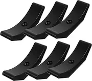 MUELODSIC 6pcs Household Dumbbell Holder Rack Lightweight Weight Storage Stand with Cushioned Impact Protection for Gym Use Dumbbell Stand for Home Fitness