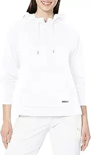 [PUMA] W Hooded CLOUDSPUN 1/4 Zip, Bright White, M