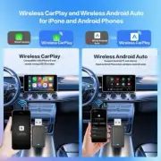 2in1 Wireless Apple Carplay Adapter Android Auto Smart USB Dongle Plug and Play
