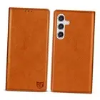 ZZXX for Samsung Galaxy A14 5G Wallet Case Samsung Galaxy A14 5G 6.6 inch Brown