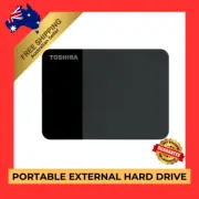 Toshiba 1TB 2TB External Hard Drive Portable Canvio Ready SuperSpeed USB 3.2