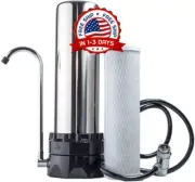 Filtro De Agua Para Cosina Water Filter Drinking Puro Sistema Acero Inoxidable