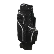 NEW 2022 RJ Sports Carter 14 Way Women's Golf Transport Cart Bag Polka Dot
