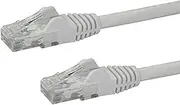 StarTech.com N6PATC7MWH Cat6 Patch Cable with Snagless RJ45 Connectors, White, 7 Meter