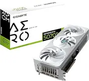 Gigabyte GeForce RTX 5070 Ti AERO OC 16G Graphics Card - 16GB GDDR7, 256bit, PCI-E 5.0, 2588 MHz Core Clock, 3 x DP 2.1a, 1 x HDMI 2.1b, NVIDIA DLSS 4, GV-N507TAERO OC-16GD