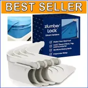 One-Time Installation Heavy-Duty Bed Sheet Straps – Say Goodbye to Loose Sheets!